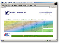 Intranet site for a hotel management company