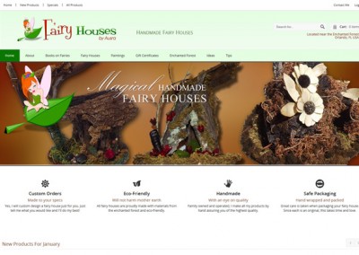 Fairy Houses by Ausra