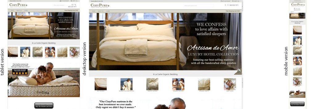 CozyPure Organic Mattresses