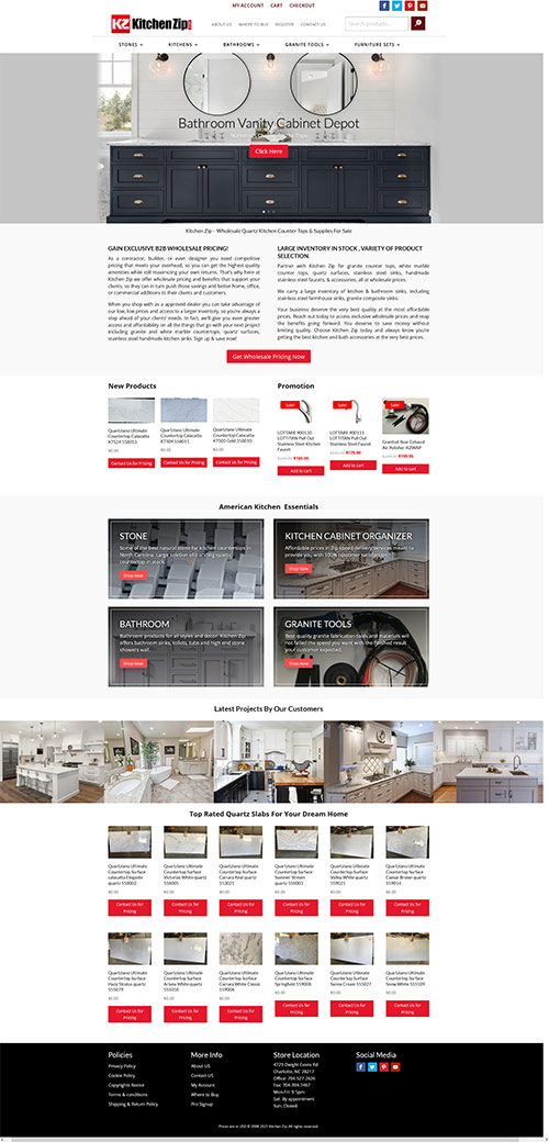 Kitchen Zip Embryo Design Inc