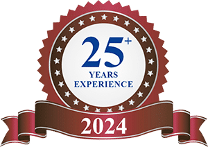Over 25 years of experience